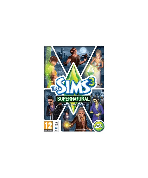 The Sims 3 - Supernatural DLC Origin / EA app Key EUROPE